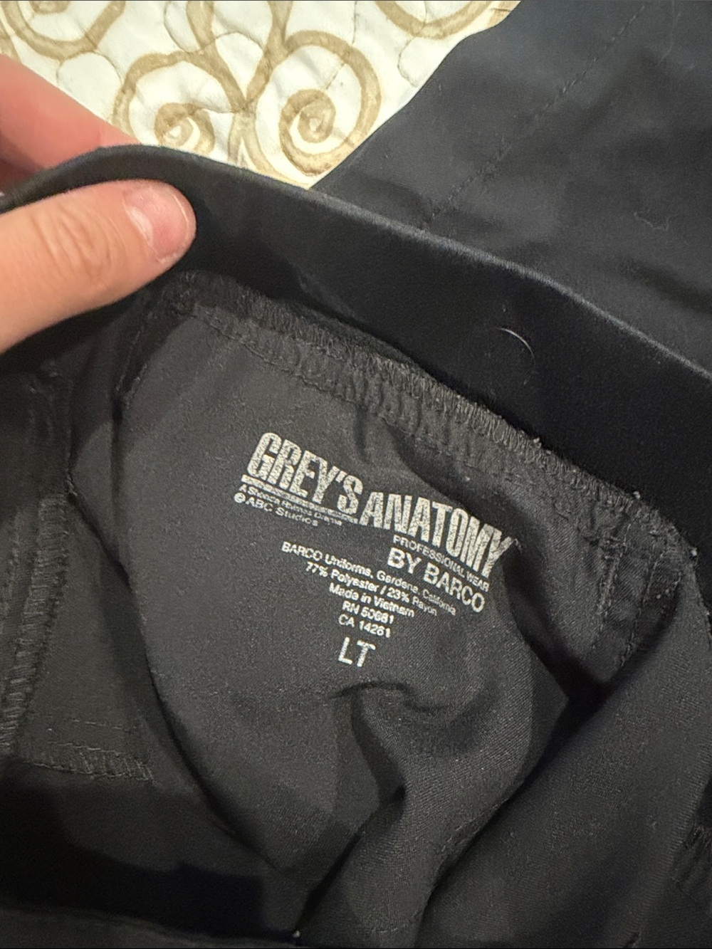 Women’s Lg Tall Greys Anatomy Bottoms
